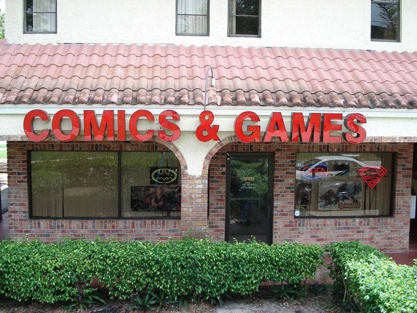 We are just a little off (of 441), in a small plaza and the begining of a residential neighborhood.